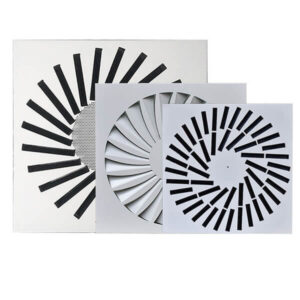 China Manufacturer - Swirl Ceiling Diffuser Adjustable Blades