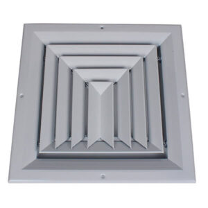 hvac aluminium 3 way square ceiling air diffusers