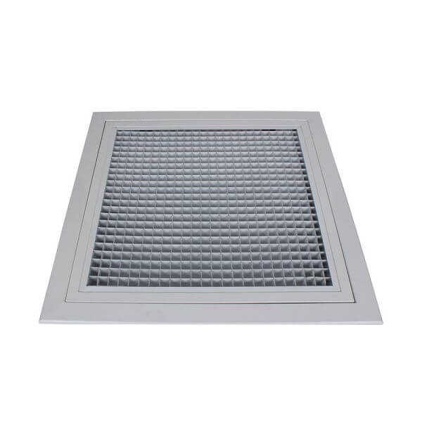 hvac aluminum eggcrate return air filter grilles