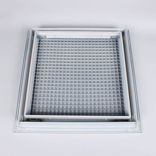 hvac aluminum eggcrate return air filter grilles