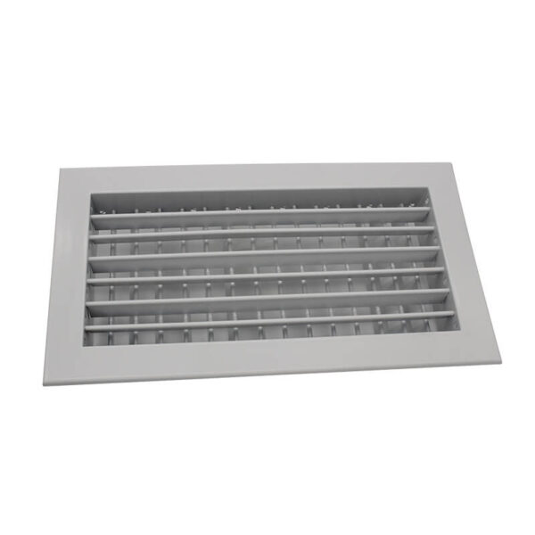 hvac system aluminum double deflection grille