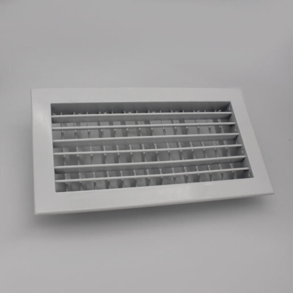 hvac system aluminum double deflection grille