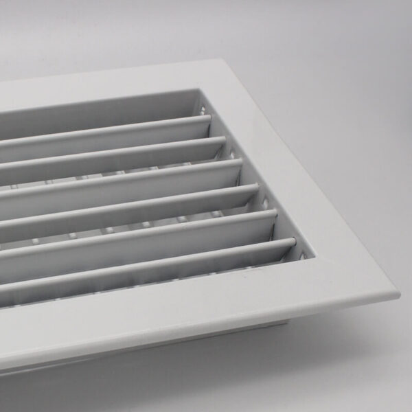 hvac system aluminum double deflection grille