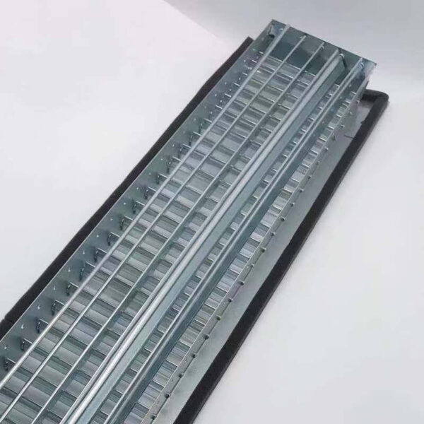 hvac system single deflection grilles for spiral duct